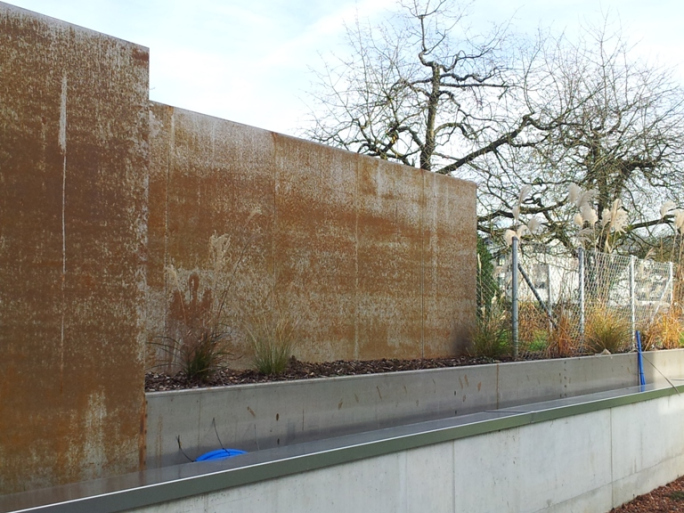 Garten-Sichtschutzwand