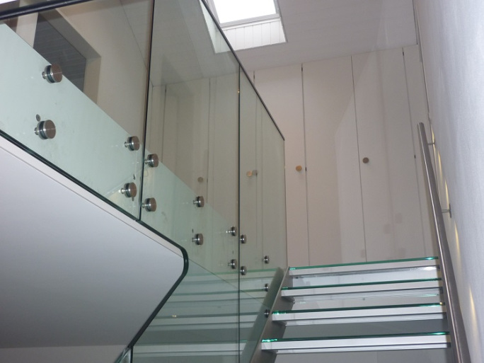 Treppe Aluminium